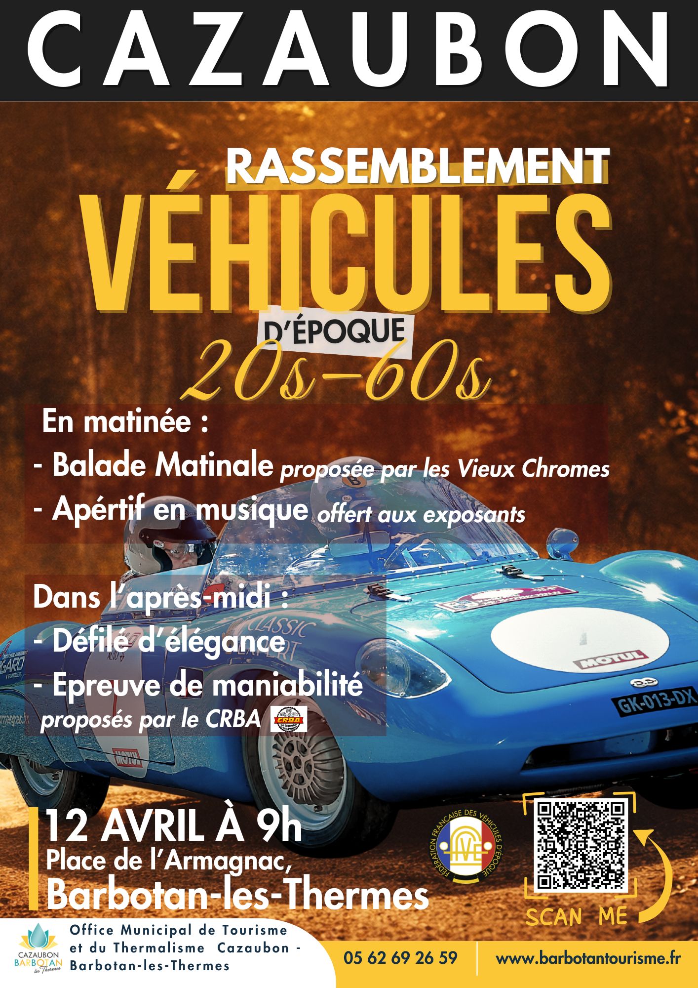 Le magazine AUTO hebdo n°2504 sortie ce 19 mars dernier honore déjà notre D.B HBR5 Le Mans qui sera conduite par la fille de son papa de pilote Paul Armagnac.