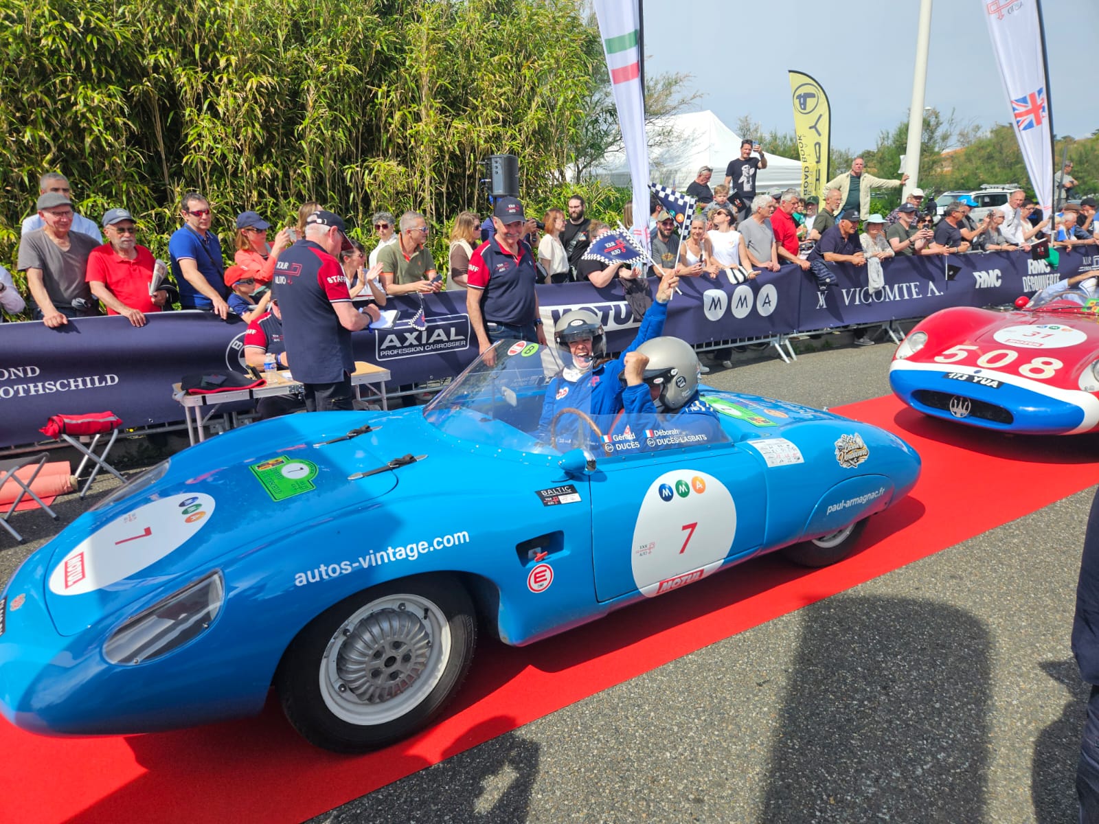 Riscle. Hommage au coureur automobile gascon<br />
